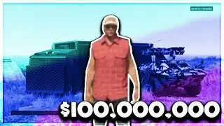 $100,000,000 GUNRUNNING SPENDING SPREE PART 1 (GTA 5 Funny Moments)