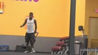 Disabled fitness trainer defies the odds