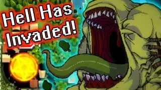HELL HAS INVADED! Broforce Hard Playthrough Part 14