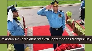 Pakistan Air Force observes 7th September as Martyrs&rsquo; Day| Pakistan air Force|#PAF| Pinpoint