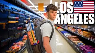 Keine Schule, dafür Einkaufen + Alltag in Los Angeles🇺🇸🌴| Tag 6