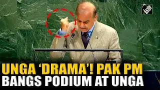 UNGA &lsquo;Drama&rsquo;: &lsquo;Disillusioned&rsquo; Pakistan PM Shehbaz Sharif &lsquo;Furious Podium Thump&rsquo; goes viral