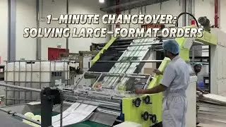 Smart High Speed Flute Laminator with Flip Flop Stacker | Processing Large-size Orders | Stable