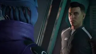 Flirting with Peebee. Mass effect andromeda