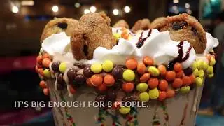 This boozy milkshake is big enough to share with seven of your best friends