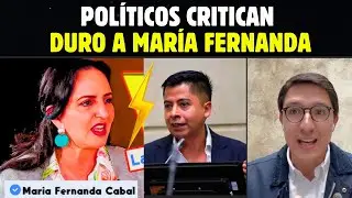 Mar&iacute;a Fernanda CABAL recibi&oacute; CR&Iacute;TICAS por lo dicho en LA SILLA VAC&Iacute;A, cerebro de cemento a Pacheco
