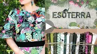 Sewing Products made with Esoterra (Dinosaur) Fabrics by Katarina Roccella