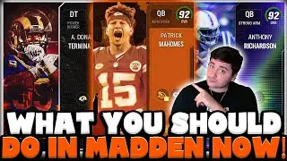 WHAT TO DO IN MUT 24 RIGHT NOW! BEST WAY TO GET FREE ITEMS AND LEVEL UP! MADDEN 24 ULTIMATE TEAM!
