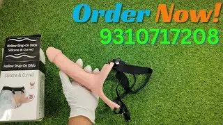 Hollow strap on dildo 