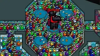 AMONG US, but with 10001 PLAYERS