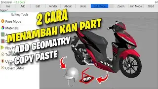 CARA MENAMBAHKAN PART DI ZMODELER ANDROID - GTA SA ANDROID