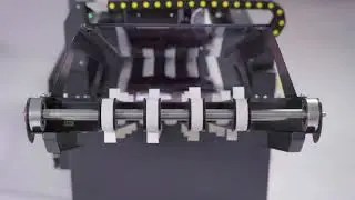 Thermotron STP1000, LD70, PV40, KL60, BC41 Automatic Folding, Labelling & Packaging production line