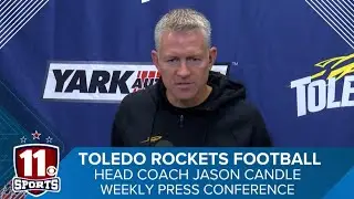 Toledo football: Jason Candle press conference ahead of game against Ball State - 2025