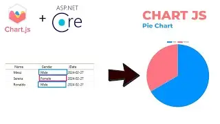 Pie Chart | Asp.net core | Part 1