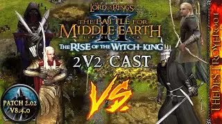 Битва за Бакленд начинается! | 2V2 CAST | Властелин колец: Властелин колец, BFME2, RotWK 2.02