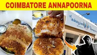 MOST HYPED COIMBATORE SREE ANNAPOORNA HOTEL | Foodvlog