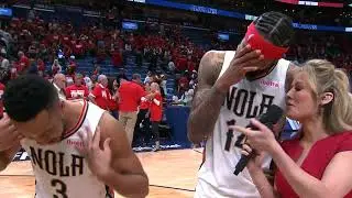 CJ McCollum Can&rsquo;t Stop Dancing & Brandon Couldn't Take It😂