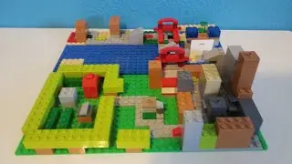 Mini Lego Pixel Gun 3D Map of the First World in Campaign