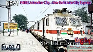 🔴 NR v1-14682 Jalandhar INTERCITY Exp   #IndianTrainSimulator  #kingsingh #bharatstream