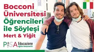 Bocconi Üniversitesinde Eğitim Alan Öğrencilerimiz ile Söyleşi