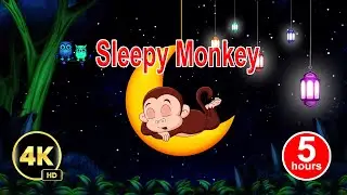 Sleepy Monkey  lullaby for babies to go to sleep || Baby Sleep Music