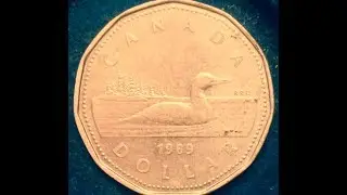 1989 Canadian Dollar Coin