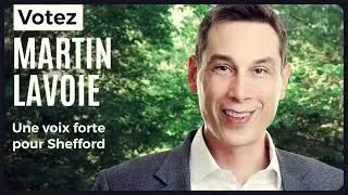 Martin Lavoie | Une voix solide pour Shefford | Demain Bromont