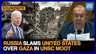 Russia Slams United States Over Gaza In UNSC Moot | Dawn News English