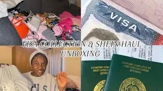 UK Visa Approved!! SHEIN Haul, Unboxing & Packing for my trip🇬🇧
