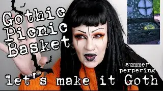 Gothic picnic basket - Basic to Goth