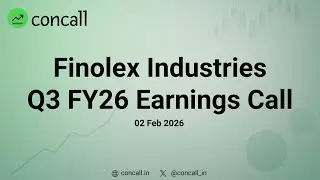 Finolex Industries Q3 FY26 Earnings Conference Call | Concall.in