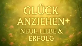 Glück anziehen ✨ Neue Liebe & Erfolg | Subliminal 417 Hz + 528 Hz + 639 Hz