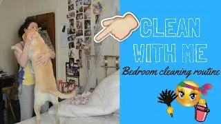 CLEANING MY BEDROOM; CLEAN WITH ME 2017| CLEANING ROUTINE| FRANCESCA BYRNE