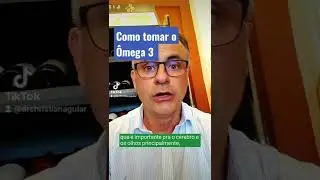 Como tomar &Ocirc;mega 3 #SHORTS