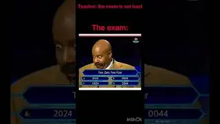 The exam be like: #shorts #funny #memes #trending