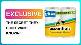ОБЗОР (2026): Бумажные полотенца Bounty Essentials Select-A-Size | СЕКРЕТ, КОТОРЫЙ ОНИ НЕ ХОТЯТ У...
