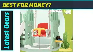 Детский игровой комплекс GAOMON 7 в 1: горка и качели. Невероятное веселье гарантировано!