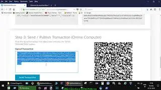 Offline transaction on MyEtherWallet.com | Send ETH from cold storage or hardware wallet