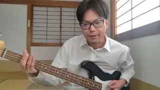 TWO BELL SILENCE/GLAY　ベース弾き語り