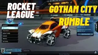 New update in Rocket League Gotham City Rumble