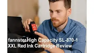 🖨️ fannster High Capacity SL-870-1 XXL Red Ink Cartridge Review 🖋️