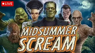 🔴#LIVE LARGEST HALLOWEEN CONVENTION! MIDSUMMER SCREAM 2025! #Halloween #Horror #MidsummerScream