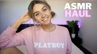 ASMR HAUL | Playboy x Missguided, Kora Organics etc.