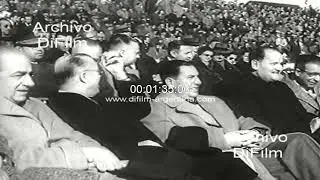 River Plate vs Boca Juniors - Primera A - Juan Peron en estadio 1953