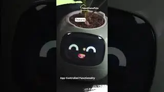 PLANTSIO Smart Pet Planter Robot | Adorable Plant Care Companion #amazonfinds #asthetic