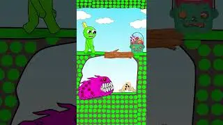 Rainbow Save Himself From the beast and give him lesson! Funny Animation Story #animation #story