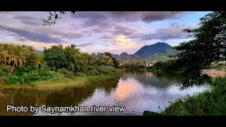 Nam Khan River/ Tourism Luang Prabang Live Stream/ Saynamkhan river view/ Lao Telecom/ JICA