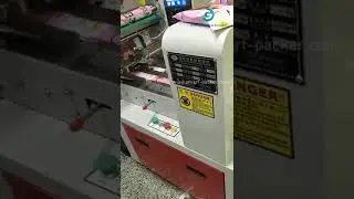 Automatic cookies biscuit blister tray box horizontal bagging packing machine