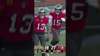 Mike evans TIES JERRY RICE RECORD for most consecutive 1k yard seasons Buccaneers vs saints #shorts
