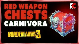 Carnivora ALL 2 RED CHEST Locations | Borderlands 3 (Secret Weapon Caches)